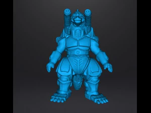 SUPER MECHAGODZILLA 1993 PVC FIGURE TOY ROBOT MONSTER GAMES RPG 3D Print Model