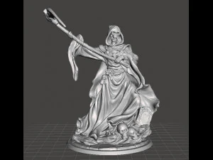 МИНИАТЮРНАЯ МОДЕЛЬ REAPER MONSTER ДЛЯ ФЭНТЕЗИ-ИГР DND RPG 3D Принт Модель