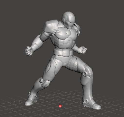 IRON MAN UNIBEAM MINIATURE MODEL SCIFI GAMES RPG Modelo de Impressão 3D .c4d .max .obj .3ds .fbx .stl .blend 