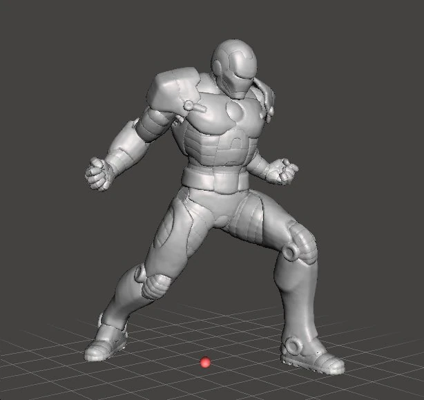 IRON MAN UNIBEAM MINIATURE MODEL SCIFI GAMES RPG 3D Print Model .c4d .max .obj .3ds .fbx .stl .blend 