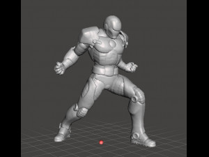 IRON MAN UNIBEAM MINIATURE MODEL SCIFI GAMES RPG 3D Print Model