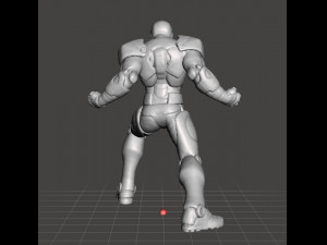 IRON MAN UNIBEAM MINIATURE MODEL SCIFI GAMES RPG Modelo de Impressão 3D