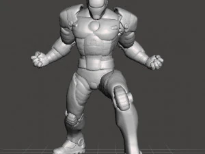 IRON MAN UNIBEAM MINIATURE MODEL SCIFI GAMES RPG 3D Print Model