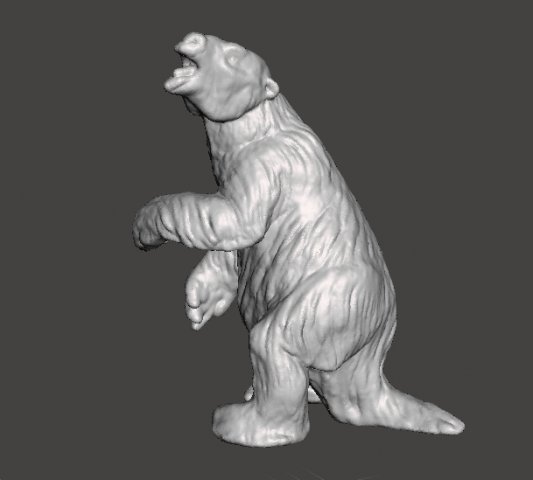 Megatherium figure miniature model prehistoric monster dnd rpg wildlife 3D Baskı Modeli .c4d .max .obj .3ds .fbx .stl .blend 