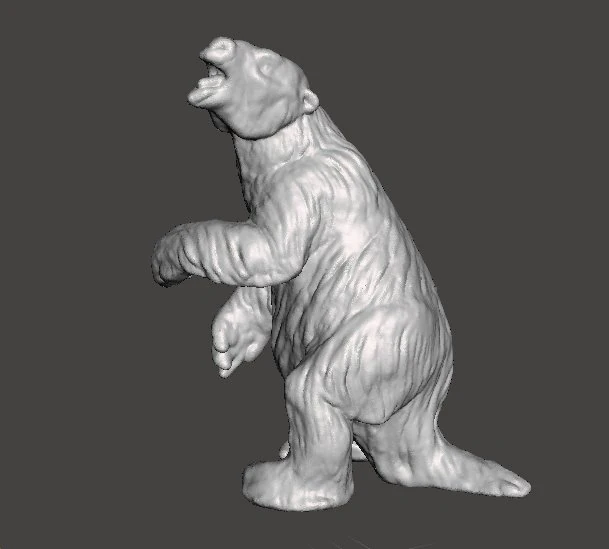Megatherium figure miniature model prehistoric monster dnd rpg wildlife 3D Print Model .c4d .max .obj .3ds .fbx .stl .blend 