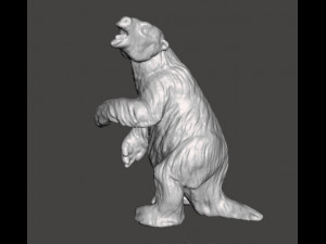 Megatherium figure miniature model prehistoric monster dnd rpg wildlife 3D Print Model