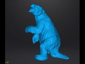 Megatherium figure miniature model prehistoric monster dnd rpg wildlife 3D Baskı Modeli