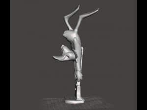 LOONEY TUNES ROCK BAND DAFFY DUCK PROMOTIONAL FIGURE 90S PVC 3D Print Model