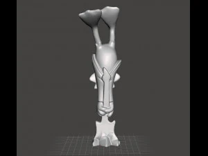 LOONEY TUNES ROCK BAND DAFFY DUCK PROMOTIONAL FIGURE 90S PVC 3D Print Model