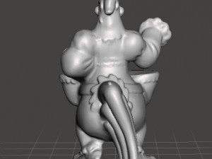 LOONEY TUNES ROCK BAND FOGHORN LEGHORN PROMOTIONAL FIGURE 90S PVC 3D Print Model