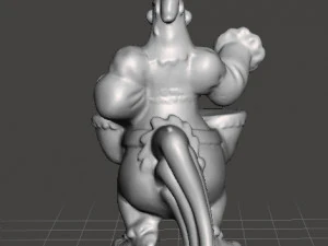 LOONEY TUNES ROCK BAND FOGHORN LEGHORN PROMOTIONAL FIGURE 90S PVC 3D Print Model