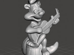 LOONEY TUNES ROCK BAND PEPE LE PEW PROMOTIONAL FIGURE 90S PVC 3D Print Model