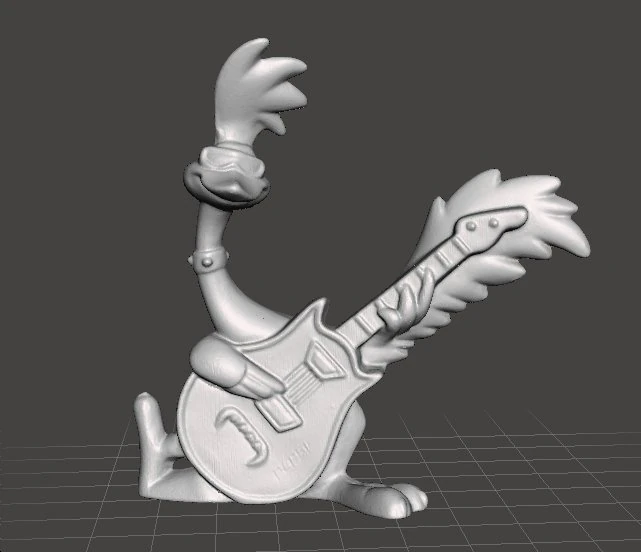 LOONEY TUNES ROCK BAND ROAD RUNNER PROMOTIONAL FIGURE 90S PVC 3D Print Model .c4d .max .obj .3ds .fbx .stl .blend 