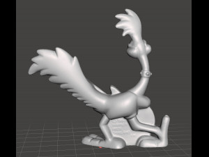 LOONEY TUNES ROCK BAND ROAD RUNNER PROMOTIONAL FIGURE 90S PVC 3D Print Model