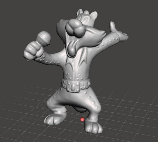 LOONEY TUNES ROCK BAND SYLVESTER ELVIS PROMOTIONAL FIGURE 90S PVC Modèles 3D en vedette .c4d .max .obj .3ds .fbx .stl .blend 