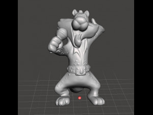 LOONEY TUNES ROCK BAND SYLVESTER ELVIS PROMOTIONAL FIGURE 90S PVC Modèles 3D en vedette