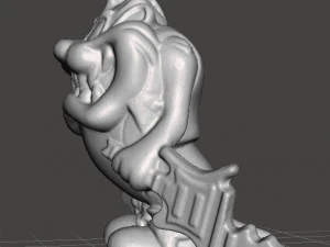 LOONEY TUNES ROCK BAND TAZ PROMOTIONAL FIGURE 90S PVC 3D Print Model