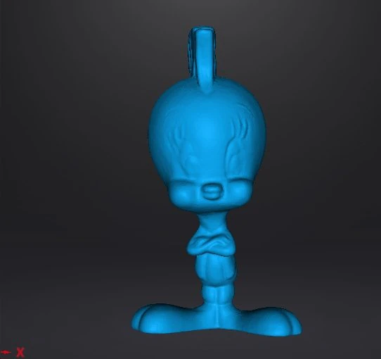 LOONEY TUNES ROCK BAND TWEETY PROMOTIONAL FIGURE 90S PVC 3D Print Model .c4d .max .obj .3ds .fbx .stl .blend 