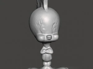 LOONEY TUNES ROCK BAND TWEETY PROMOTIONAL FIGURE 90S PVC 3D Print Model