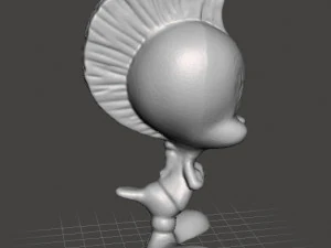 LOONEY TUNES ROCK BAND TWEETY PROMOTIONAL FIGURE 90S PVC 3D Print Model