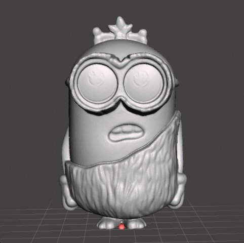 MINION CAVEMAN PVC PLASTIC FIGURE TOY MODEL 3D Print Model .c4d .max .obj .3ds .fbx .stl .blend 