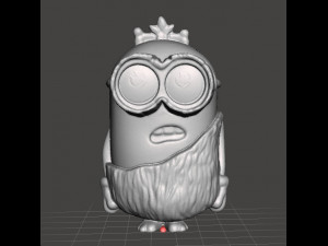 MINION CAVEMAN PVC PLASTIC FIGURE TOY MODEL 3Dプリントモデル