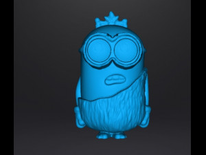MINION CAVEMAN PVC PLASTIC FIGURE TOY MODEL 3D Print Model