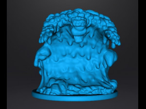 MUD ELEMENTAL MINIATURE MODEL FOR SCIFI OR FANTASY GAMES DND RPG Model Cetak 3D