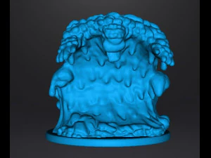 MUD ELEMENTAL MINIATURE MODEL FOR SCIFI OR FANTASY GAMES DND RPG 3D Print Model