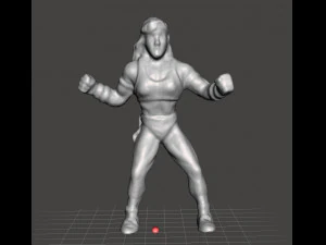 MORTAL KOMBAT СОНЯ ПВХ ВИНТАЖНА ФІГУРКА МОДЕЛЬ 90-Х ГЕРОЇНЯ 3D Принт Модель