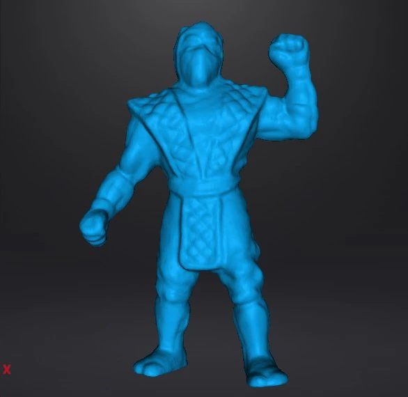 MORTAL KOMBAT SUB ZERO SCORPION NINJA PVC VINTAGE FIGURE MODEL 90s NINJA 3D Print Model .c4d .max .obj .3ds .fbx .stl .blend