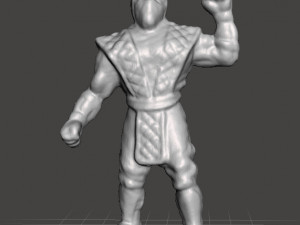 MORTAL KOMBAT SUB ZERO SCORPION NINJA PVC VINTAGE FIGURE MODEL 90s NINJA 3D-printmodel
