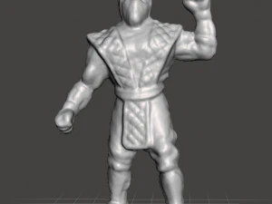 MORTAL KOMBAT SUB ZERO SCORPION NINJA PVC VINTAGE FIGURE MODEL 90s NINJA 3D Print Model