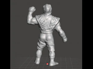MORTAL KOMBAT SUB ZERO SCORPION NINJA PVC VINTAGE FIGURE MODEL 90s NINJA 3D Print Model
