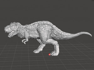 Savage T-Rex figure miniature model dinosaur monster dnd rpg wildlife 3Dプリントモデル
