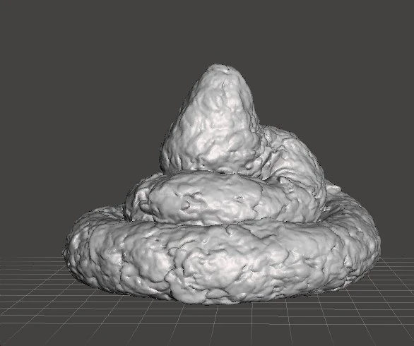 REAL POOP PLASTIC TOY MODEL FOR JOKES PRANK FRIENDS 3D Print Model .c4d .max .obj .3ds .fbx .stl .blend 