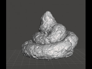 REAL POOP PLASTIC TOY MODEL FOR JOKES PRANK FRIENDS 3D Print Model