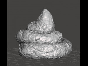 REAL POOP PLASTIC TOY MODEL FOR JOKES PRANK FRIENDS 3D Print Model