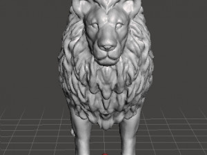 AFRICAN LION FIGURE MODEL ANIMAL CREATURE WILDLIFE REALISTIC Modèles 3D en vedette