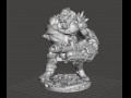 SPACE GORILLA HEAVY WEAPONS MINIATURE MODEL FOR GAMES RPG DND 3D Принт Модель