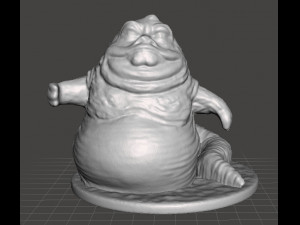 JABBA STANDING LEGION MINIATURE MODELS SET FOR SCIFI OR FANTASY GAMES DND AND RPG 3D Print Model