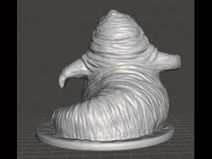 JABBA STANDING LEGION MINIATURE MODELS SET FOR SCIFI OR FANTASY GAMES DND AND RPG 3D 打印模型