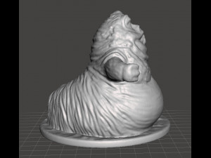 JABBA STANDING LEGION MINIATURE MODELS SET FOR SCIFI OR FANTASY GAMES DND AND RPG 3D 打印模型