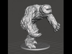 WAMPA ATTACK LEGION MINIATURE MODELS FOR SCIFI OR FANTASY GAMES DND RPG 3Dプリントモデル