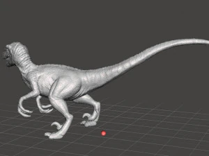 JP RAPTOR DINOSAUR FIGURE MODEL ANIMAL CREATURE WILDLIFE 3D Print Model
