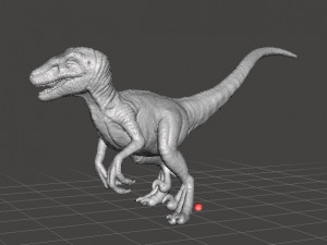JP RAPTOR DINOSAUR FIGURE MODEL ANIMAL CREATURE WILDLIFE Modelo de Impressão 3D