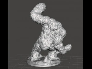 WAMPA LEGION MINIATURE MODELS FOR SCIFI OR FANTASY GAMES DND RPG 3D Print Model