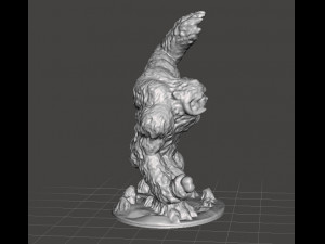 WAMPA LEGION MINIATURE MODELS FOR SCIFI OR FANTASY GAMES DND RPG 3Dプリントモデル