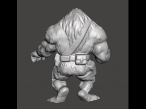 YUZZEEM MINIATURE MODEL FOR LEGION SCIFI OR FANTASY GAMES DND RPG 3D Print Model