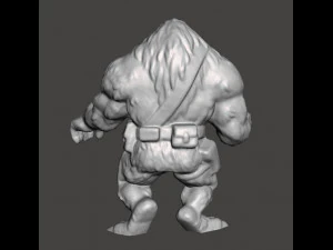 YUZZEEM MINIATURE MODEL FOR LEGION SCIFI OR FANTASY GAMES DND RPG 3D Print Model